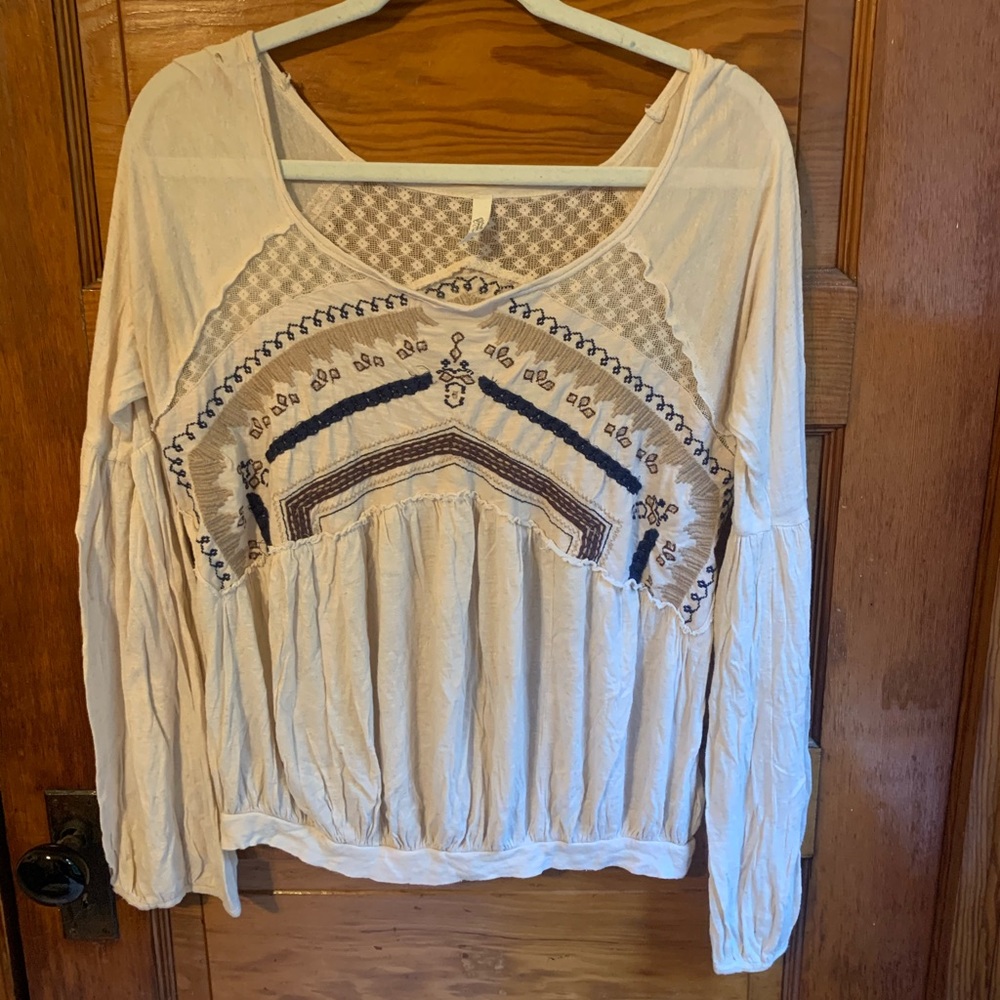 Free People Long Sleeve Shirt